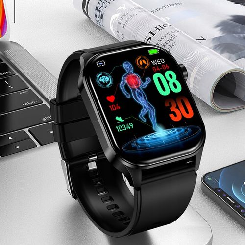 SMARTWATCH ZEGAREK DLA SENIORA EKG POMIAR CUKRU PULS CIŚNIENIE TEMPERATURA na Arena.pl
