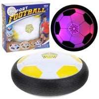 latająca piłka hoverball krążek dysk na poduszce gra w piłkę - żółta