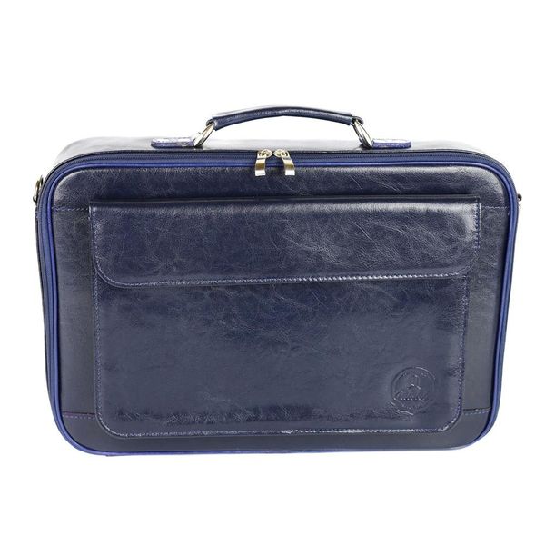 541 Teczka do laptopa - granat KEMER zdjęcie 1