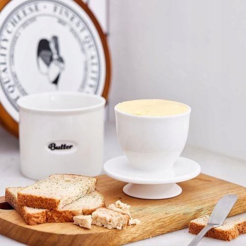 Ceramiczna maselnica, francuska maselniczka z pokrywk?, pojemnik na na Arena.pl