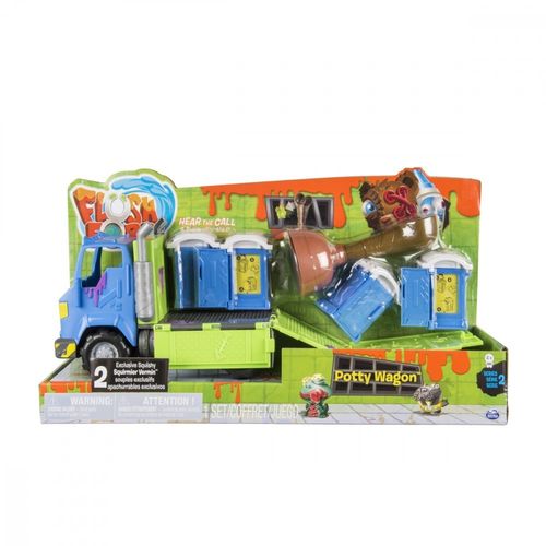 Spin Master Figurki Flush Force Pojazd Beczkowóz na Arena.pl