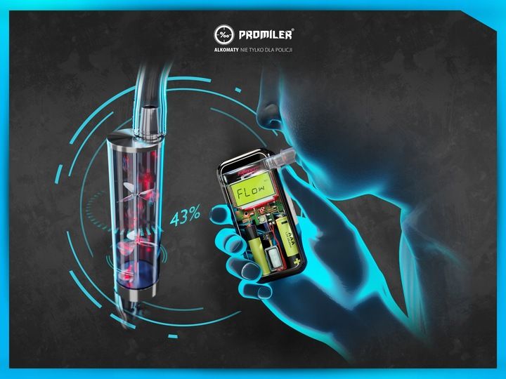 Alkomat Promiler AL 9000 Lite PLATYNOWY SENSOR zdjęcie 11