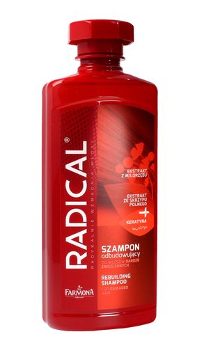 Farmona Radical Szampon odbudowujący do włosów bardzo zniszczonych  400ml na Arena.pl
