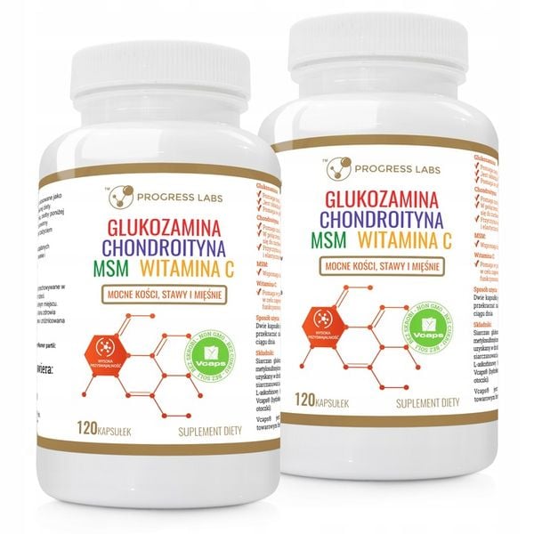 GLUKOZAMINA CHONDROITYNA MSM WITAMINA C STAWY 240k zdjęcie 1