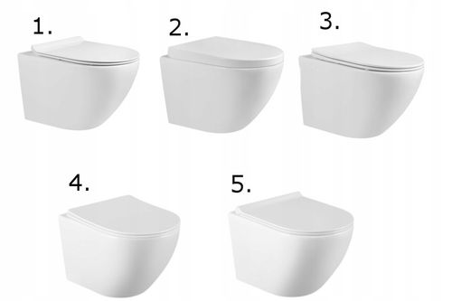 MEXEN LENA MISKA WC RIMLESS DESKA WOLNOOPADAJĄCA DUROPLAST na Arena.pl