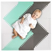 Mata piankowa puzzle 97x97cm Układanka edukacyjna