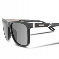 Okulary PRZECIWSŁONECZNE Nerd POLARYZACYJNE czarne