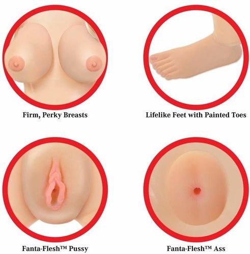 Piękna Brunetka Dmuchana Lala 3D Do Kochania - Agent 69 na Arena.pl