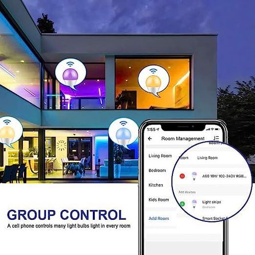 Inteligentna żarówka LED RGB GU10 6W 480lm 2szt na Arena.pl