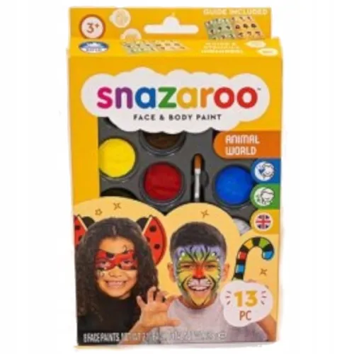 Farby do twarzy Snazaroo 8 szt. na Arena.pl