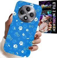 ETUI DO OPPO RENO12 F / 12FS 5G - ŁAPKI KOŚCI PIES PATROL WZORY DLA DZIECI