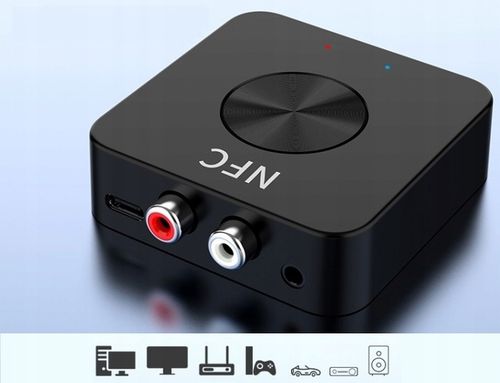 ADAPTER NADAJNIK ODBIORNIK BLUETOOTH NFC AUX RCA na Arena.pl