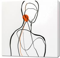 Obraz 90x90cm Pustka w Barwie