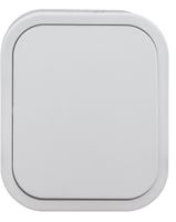 b2 gniazdo pojedyncze n/t z/u ip54 białe klapka biała - e+9001082