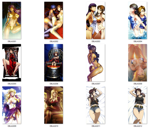 Dakimakura Black Lagoon DO WYBORU 90x45 na Arena.pl