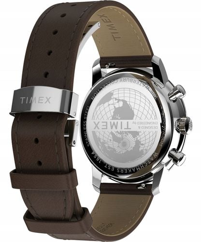 Zegarek Męski Timex TW2Y23500 brązowy pasek na Arena.pl