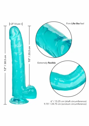 calexotics size queen dong 10 inch - model anatomiczny, długość 25 na Arena.pl
