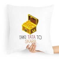 Poduszka Prezent Dla Taty Ojca Taki Tata To Skarb Z Nadrukiem Ze Zdjęciem