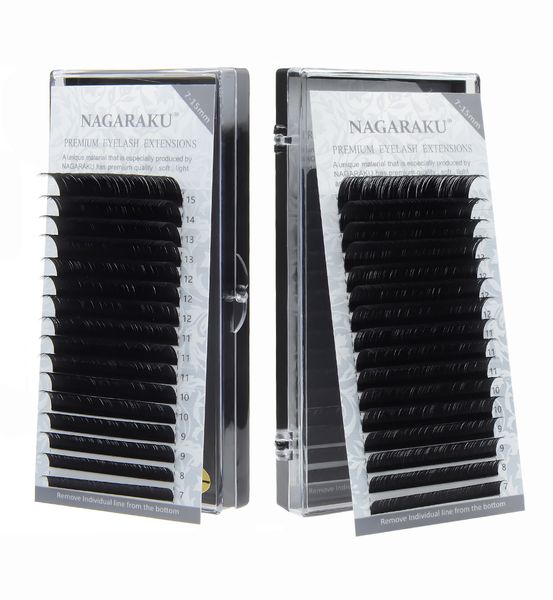 Rzęsy NAGARAKU Premium Mink D 0,15 MIX 16 pasków zdjęcie 2