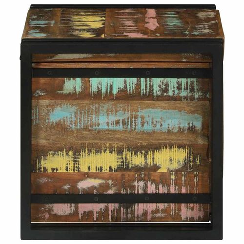 Skrzynia do przechowywania 40 x 40 x 40 cm Lite drewno akacjowe na Arena.pl