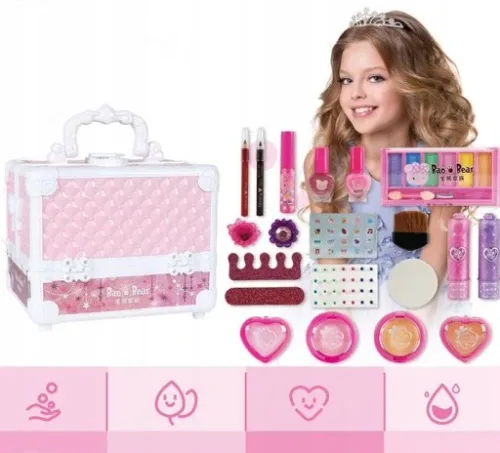 MAKEUP MAKIJAŻ DLA DZIEWCZYNKI KUFEREK KOSMETYKI na Arena.pl