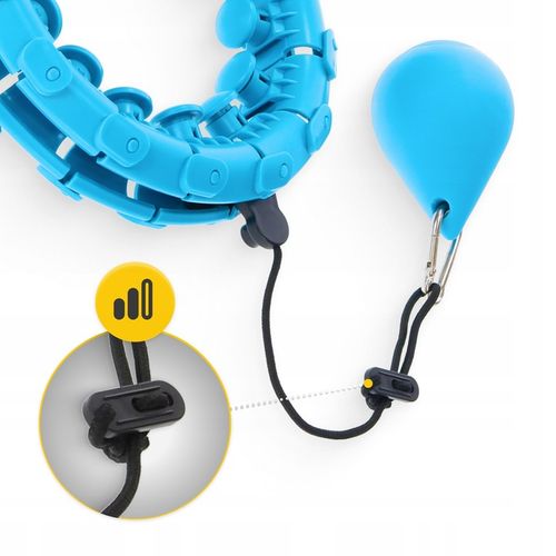 HULA HOP ODCHUDZAJĄCE Z OBCIĄŻENIEM OBCIĄŻNIKIEM SMART Z WYPUSTKAMI HULAHOP na Arena.pl
