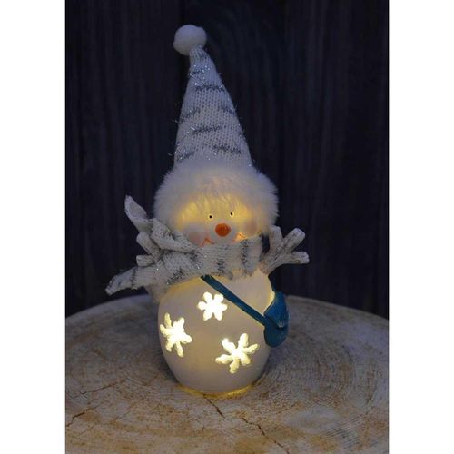 Figurka bałwanek LED 7x6x16 cm na Arena.pl