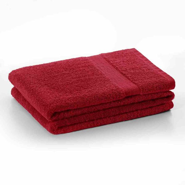 TOWEL/MARINA/D.RED/N/70x140 zdjęcie 3