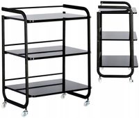 Wózek pomocnik stolik fryzjerski kosmetyczny spa do salonu na kółkach Calis