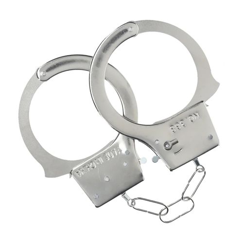 Classic Metal Handcuffs - Silver na Arena.pl