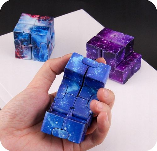 MAGICZNA KOSTKA ANTYSTRESOWA infinity cube FIDGET na Arena.pl