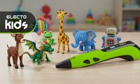 2X DŁUGOPIS 3D PRO ZESTAW DLA DZIECI DRUKARKA 3D WKŁADY 260 METRÓW + SZABLO