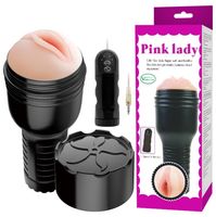 Masturbator Z Cyberskóry W Kształcie Latarki Z Wibracją Flashlight