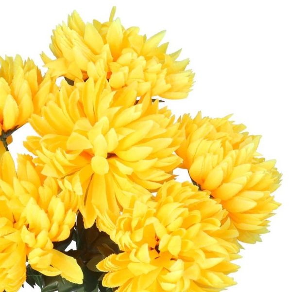 SZTUCZNE KWIATY JAK ŻYWE CHRYZANTEMA BUKIET DUŻY zdjęcie 2
