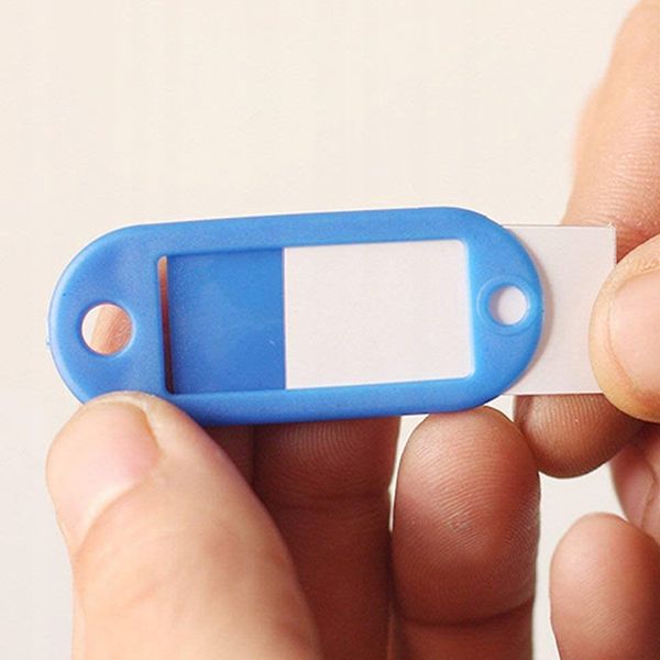 Identyfikatory do kluczy 100 sztuk kolorowe zdjęcie 15