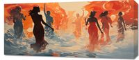 Obraz 90x40cm Taneczny Żar