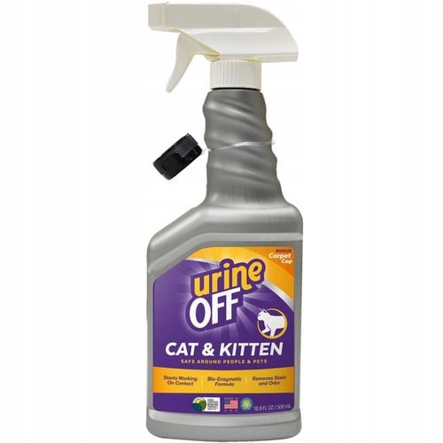 URINE OFF KITTEN & CAT FORMULA 500ML neutralizator w sprayu na Arena.pl