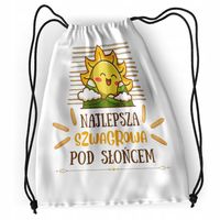 Plecak Dla Szwagrowej Sportowy Szkolny Worek Torba Z Nadrukiem Ze Zdjęciem