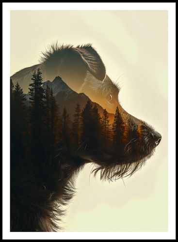 Plakat 64x90cm Psi Duch Lasu na Arena.pl