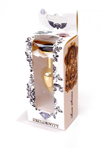 plug jewellery gold plug  black na Arena.pl