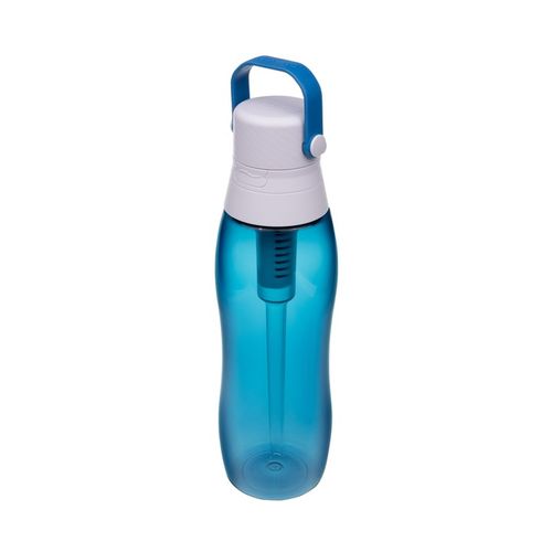 Butelka Filtrująca Na Wodę Bidon Aqualogis Aqua&Go Tritan - Granatowa 750ml na Arena.pl