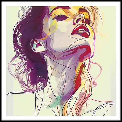 Plakat 70x70cm Płynność na Arena.pl