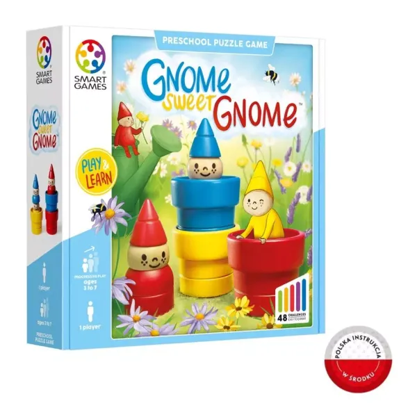 Smart Games Gnome Sweet Gnome (ENG) IUVI Games zdjęcie 1