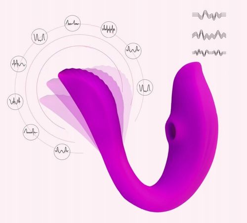 SSĄCY ŁECHTACZKĘ MASAŻER, WIBRATOR DLA PAR, Z APLIKACJĄ na Arena.pl