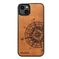 drewniane etui bewood do iphone 15 plus traveler merbau