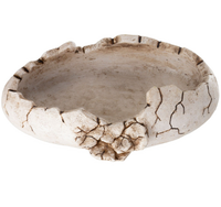 REPTILE NOVA Miska skorupa na karmę wodę ozdoba terrarium gadów płazów 15,7