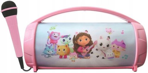 Głośnik mobilny LEXIBOOK Koci Domek Gabi BTP585GDHZ Różowy na Arena.pl