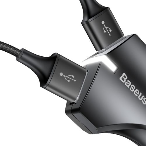 BASEUS ŁADOWARKA SAMOCHODOWA 2X USB QUICK CHARGE 3 iPhone Samsung na Arena.pl