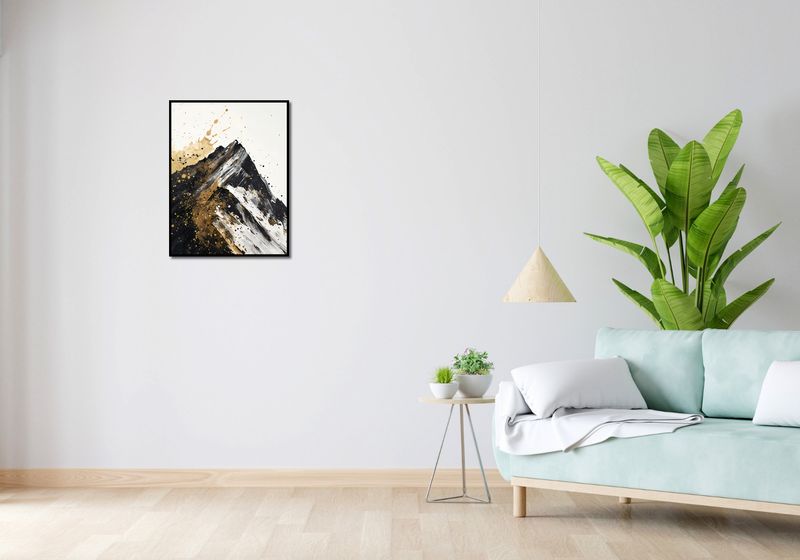 Plakat 50x65cm Złote Szczyty zdjęcie 4
