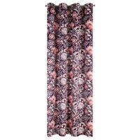 Zasłona na przelotkach MIREI 140x250 burgundowa